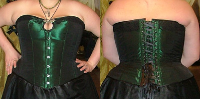 corset victorien long